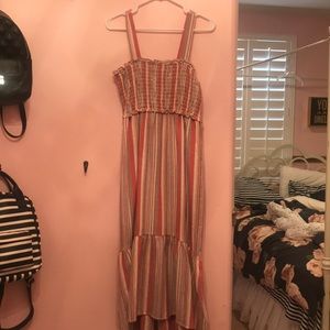 Cute down stripped dress!